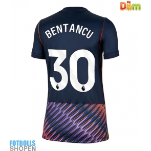 Billiga Tottenham Hotspur Rodrigo Bentancur #30 Bortatröja Dam 2026-27 Kortärmad